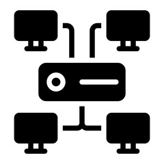 server glyph icon