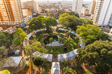 Ribeirão Preto, São Paulo / Brazil - circa August 2022: Ribeirão Preto book fair, festival, held...