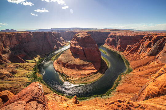 Horseshoe Bend At Grand Canyon National Park