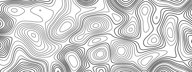 Topographic map background geographic line map with elevation assignments. Modern design with White background with topographic wavy pattern design.