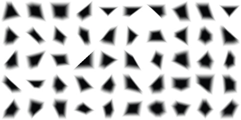 Halftone Abstract Background Set of 50