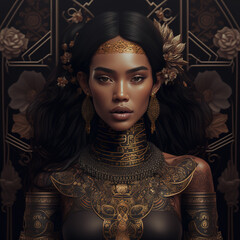 indonesia, indonesian beauty, beautiful, mesmerizing, flawless, exotic, portrait, lady, woman, ornaments, javanese, balinese, batak, sumatra, sulawesi, papua, ethnic, tribe, 