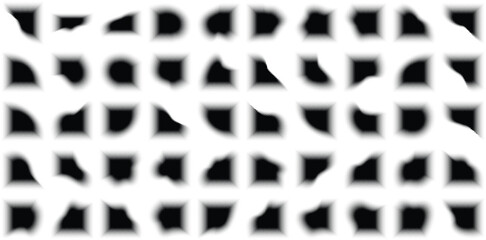 Halftone Abstract Background Set of 50