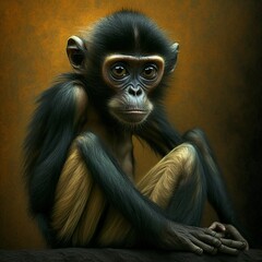 Fototapeta premium mutant animals, Generative AI.