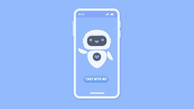 assistive robot Chat and interact with customers. smart marketing ideas