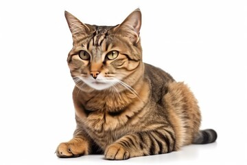 Fototapeta premium cat isolated on white