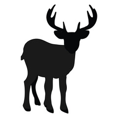 A cute deer vector illustration
