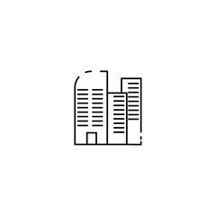 building icon design vector element