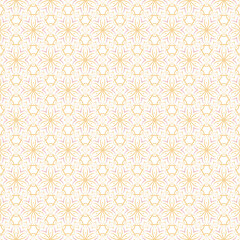 Star anise pattern isolated in white background