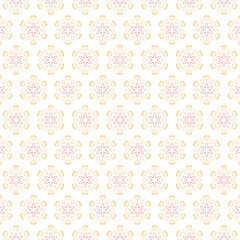 Star anise pattern isolated in white background