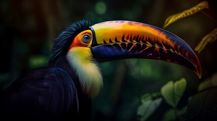 Naklejka premium Toucan: Generative AI