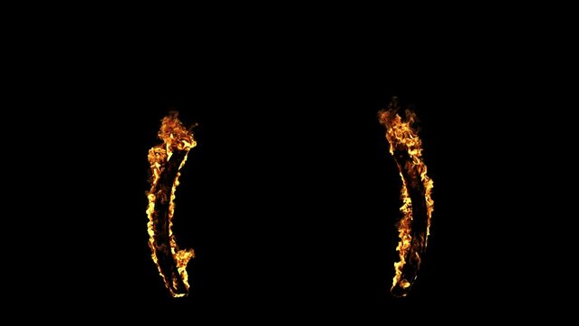 Burning_Fire_Text_Sans-serif_symbol_6_(Parenthesis)