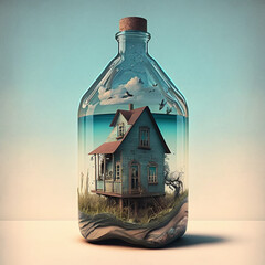 House in the bottle