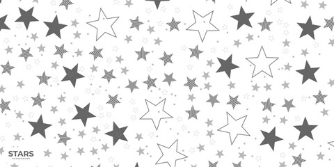 Obraz na płótnie Canvas stars shape background. vector illustration.
