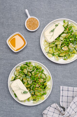 Salad green vegetables
