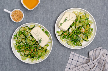 Salad green vegetables