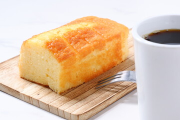 ふんわり、しっとりとした食感でやさしい甘さのパウンドケーキでコーヒーブレイク