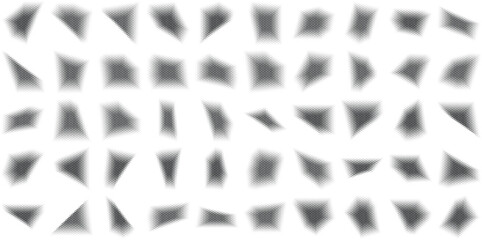 Halftone Abstract Background Set of 50