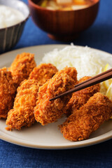 カキフライ Japanese deep fried breaded oysters