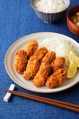 カキフライ Japanese deep fried breaded oysters