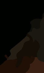 Aesthetic brown abstract background with copy space area. Suitable for poster and banner