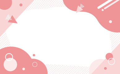 かわいいポップ背景イラスト3-1