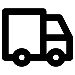 Simple truck icon