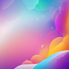 Obraz na płótnie Canvas Abstract pastel color gradient wallpaper