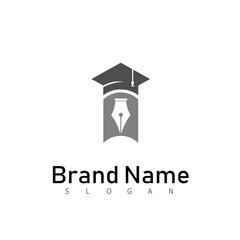 education logo icon design, vector illustration