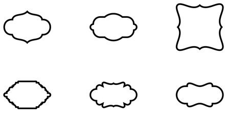 Shield Emblem and Badge Set