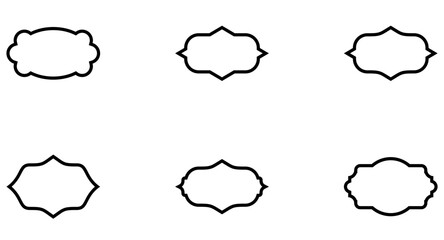 Shield Emblem and Badge Set