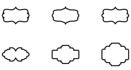 Shield Emblem and Badge Set