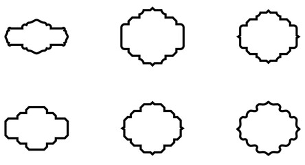 Shield Emblem and Badge Set