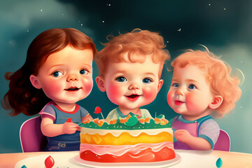 Free photo happy birthday background wallpaper
