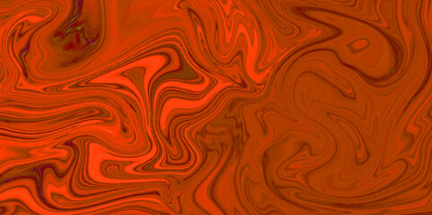 Red liquid marble surfaces design. Abstract color acrylic pours liquid marble surface design. Beautiful fluid abstract paint background.