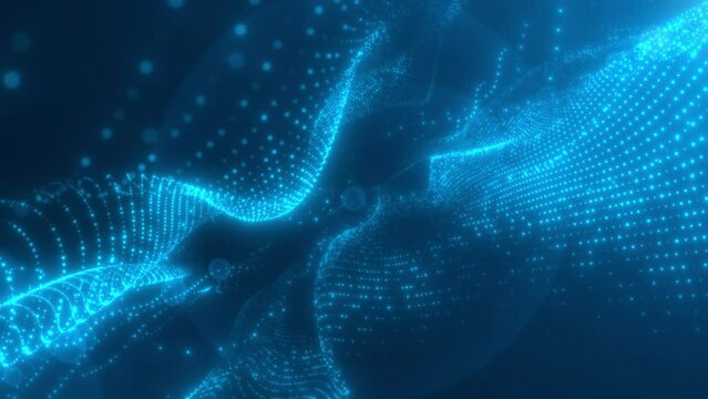 The challengers of cutting-edge technology race through the world of digital networks.