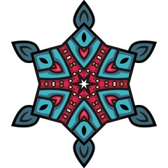 Mandala ornamental design concept for element design