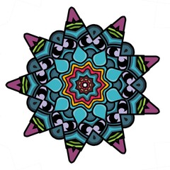 Mandala ornamental design concept for element design