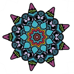 Mandala ornamental design concept for element design