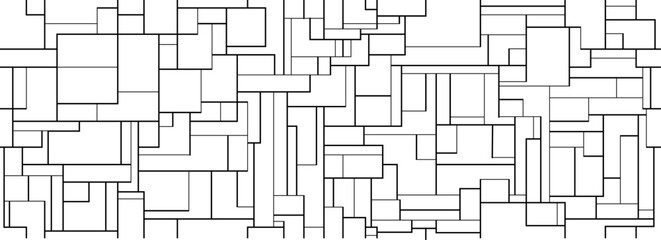 Abstract seamless linear pattern. Geometric shapes for textiles, textures and simple backgrounds