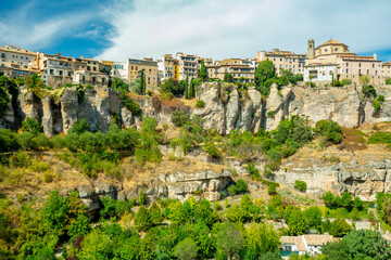 Fototapeta premium Cuenca, Spain. View over the old town 