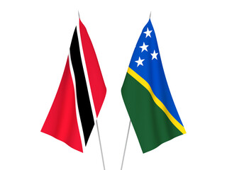 Republic of Trinidad and Tobago and Solomon Islands flags