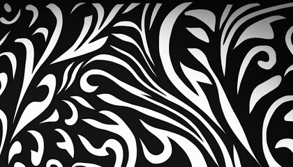 Black and White Seamless Pattern texture background
