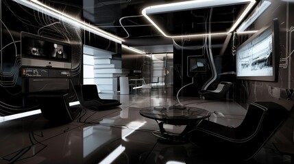 Futuristic Interior Design