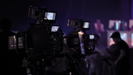 TV Cameras at a Live Event