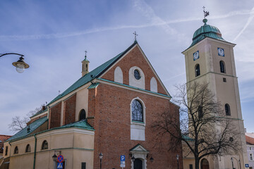 Fara Church of Sts Adalbert and Stanislau in Rzeszow, Poland
