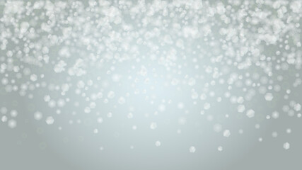 Vector Merry Christmas and New Year Card Collection with Magical Bokeh Lights Sparkle Confetti. Shiny Glitter Christmas Party Collection. Winter Sparkle Snowfall Design for Your Holiday's Web Page.