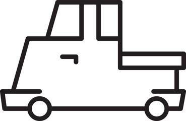 pickup truck icon