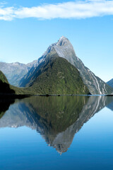 Fototapeta premium lake in the mountains of New Zealand