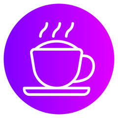 cappuccino gradient icon